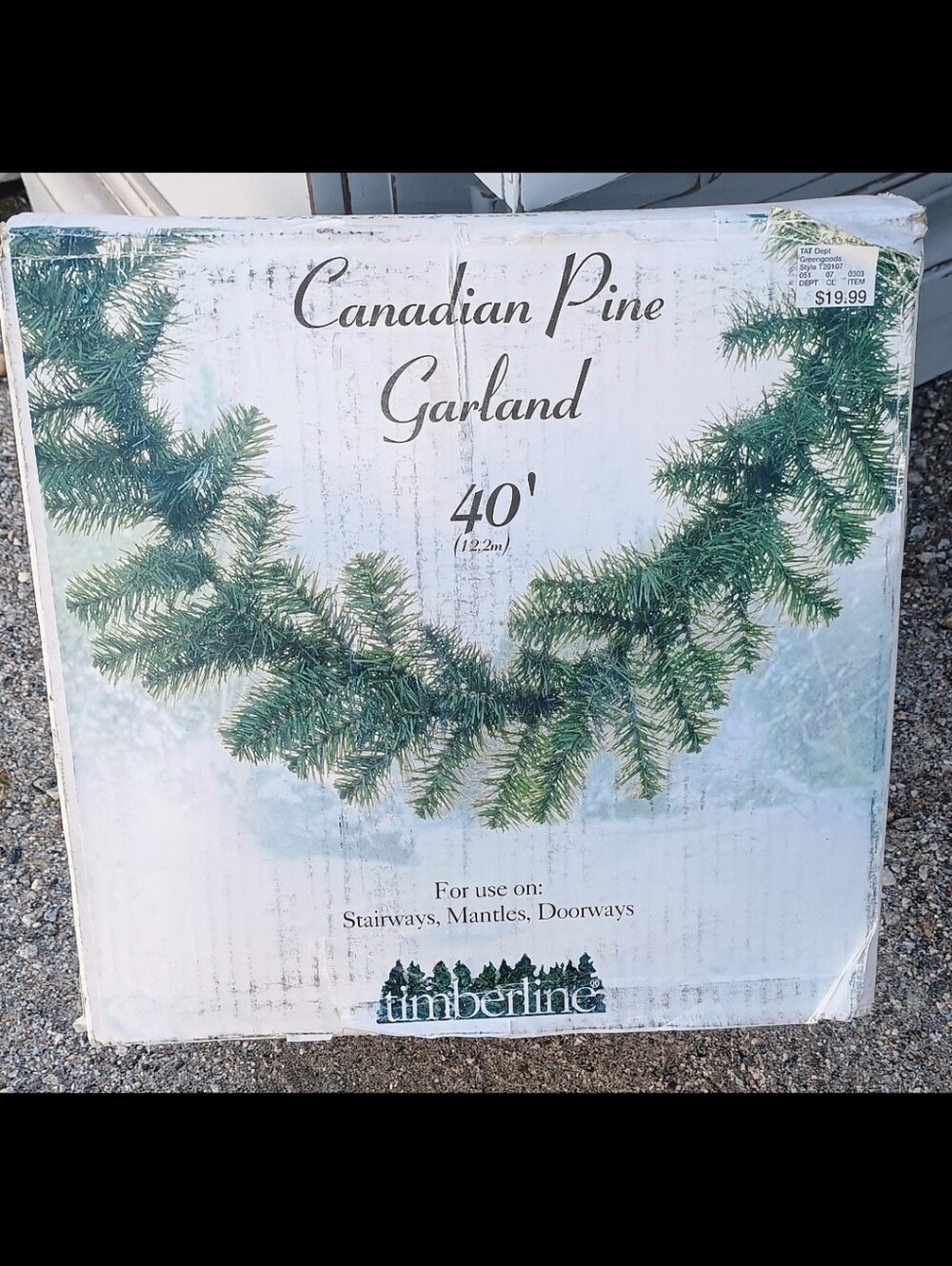 40' Canadian Pine Garland